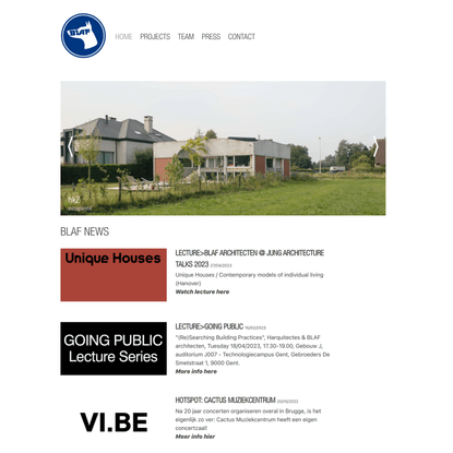 BLAF Architects - home