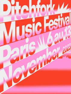 Pitchfork music festival Paris November 2023