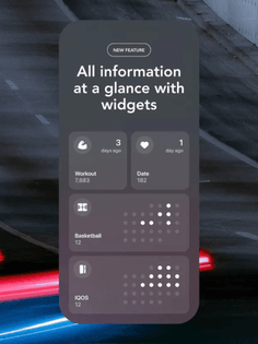 Haptic Journal store screens