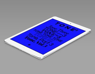 TONE 3 iPad magazine