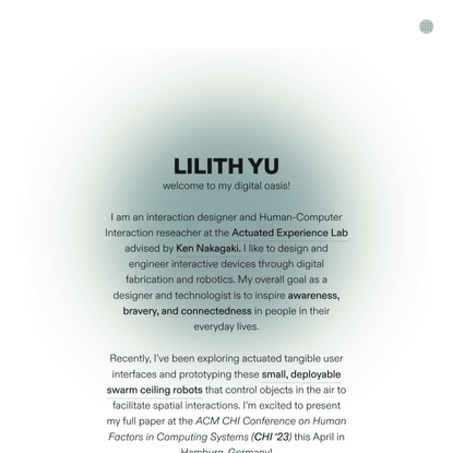 Lilith Yu