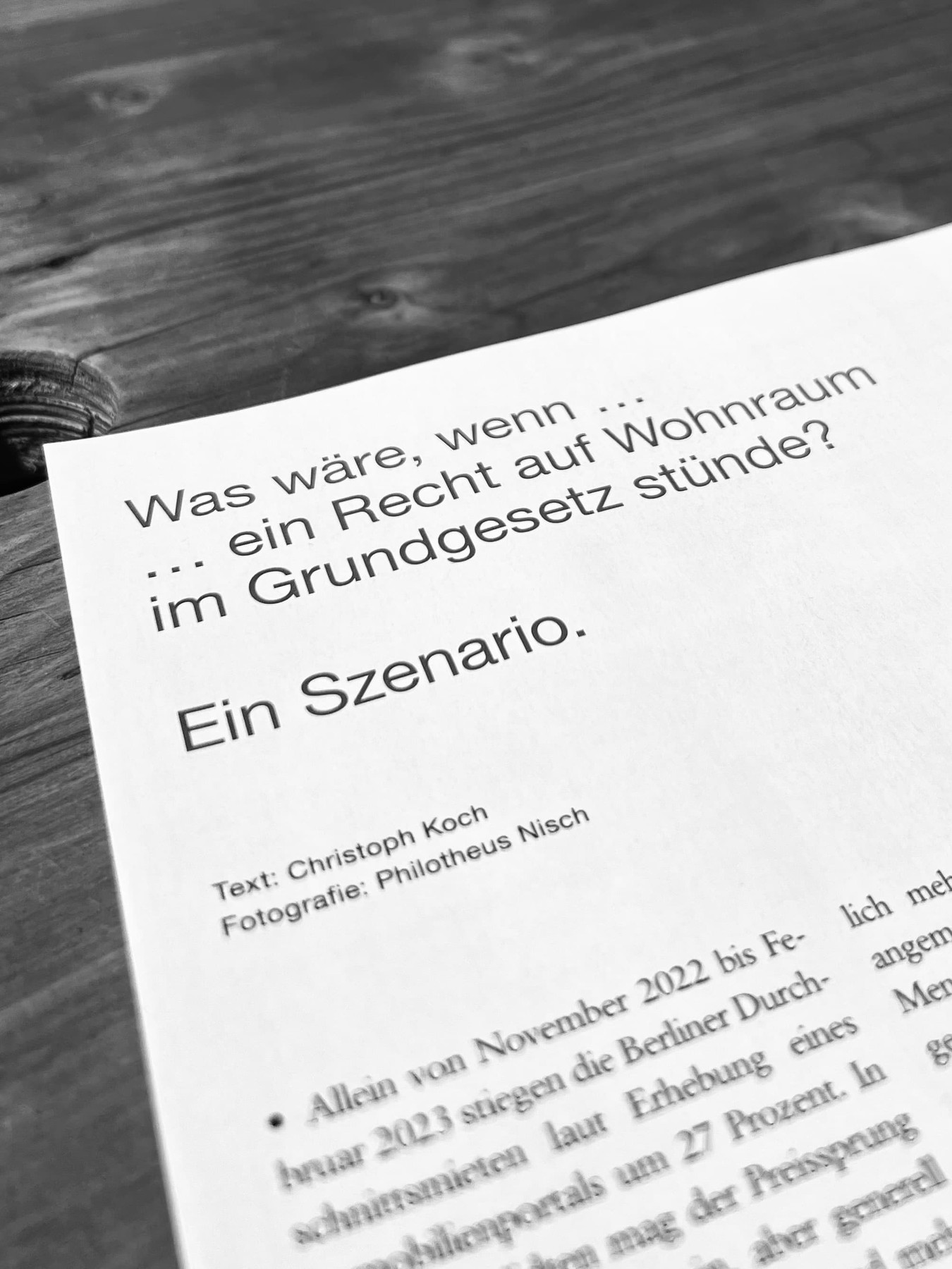 Recht auf Wohnraum