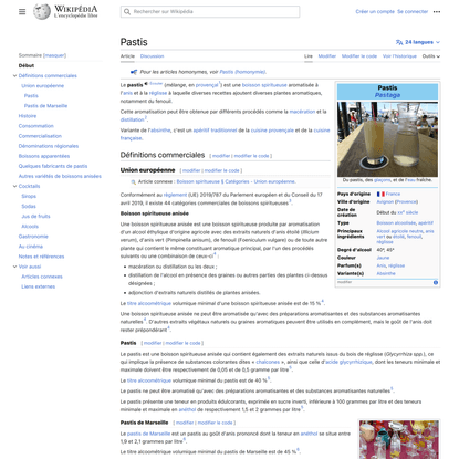 Pastis — Wikipédia