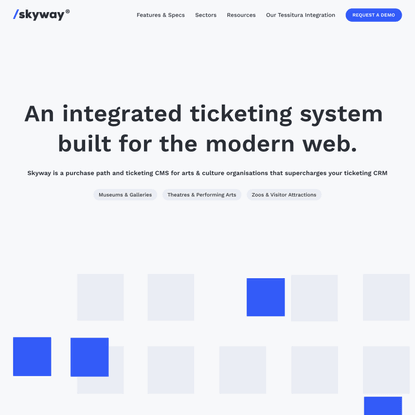 Integrated Ticketing System for Arts &amp; Culture Organisations - Skyway
