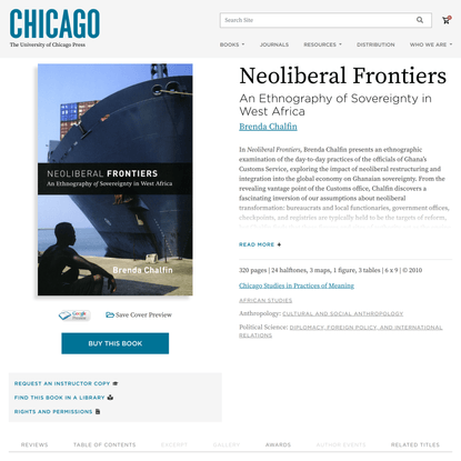Neoliberal Frontiers