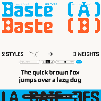 Baste — Lift Type