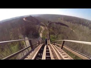 billy corgan rides a rollercoaster