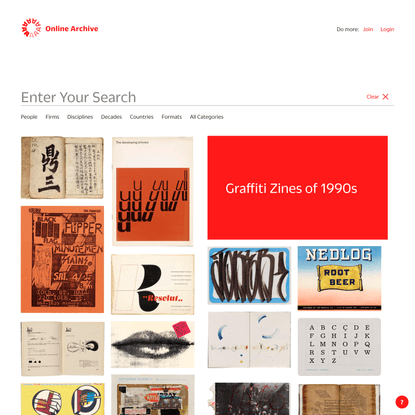 Online Archive at Letterform Archive