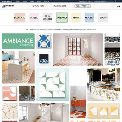 Classic designs | Encaustic cement tiles | MOSAIC factory