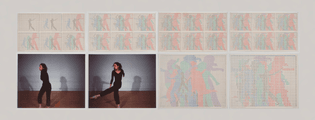 Charles Gaines, Motion: Trisha Brown Dance, Set #11, 1980-81