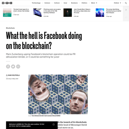 What the hell is Facebook doing on the blockchain?