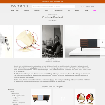 Charlotte Perriand Online Shop | Shop Furniture at Pamono