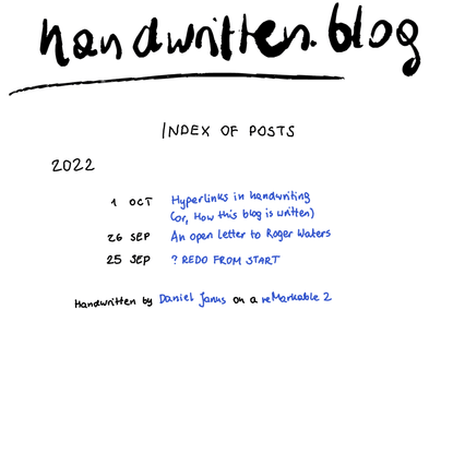 handwritten.blog