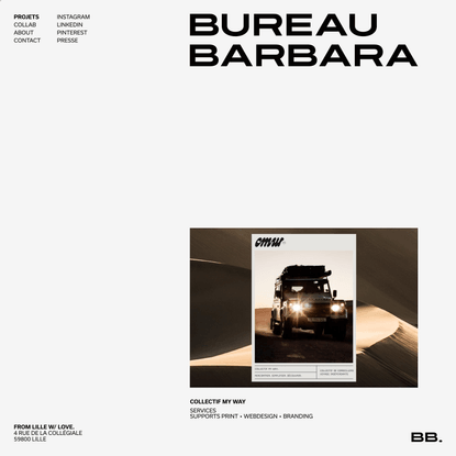 Projets - Bureau Barbara