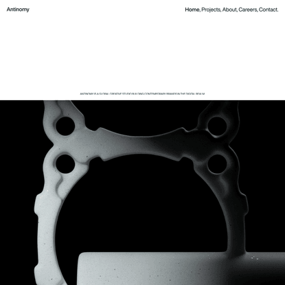 Antinomy Studio | Digital creative studio based in Amsterdam
