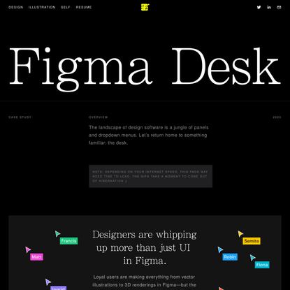 Figma Desk — Jess Wang