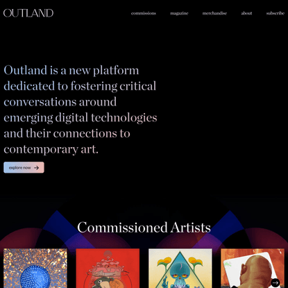 Art, technology, and NFTs - Outland