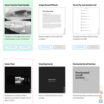 Scroll-driven Animations