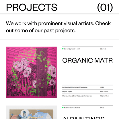 Artmatr - Home
