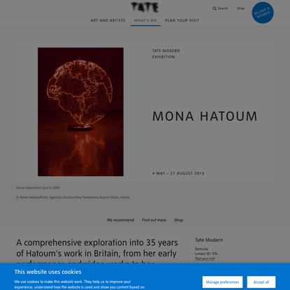 Mona Hatoum | Tate Modern