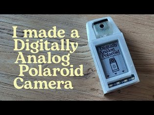 I made a Digitally Analog Polaroid Camera (Raspberry Pi + ChatGPT)