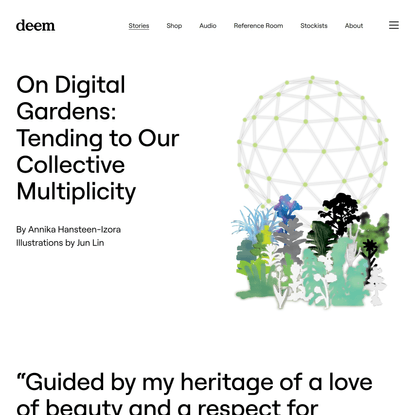 On Digital Gardens