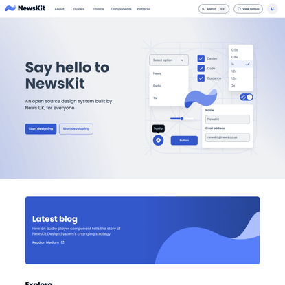 NewsKit design system