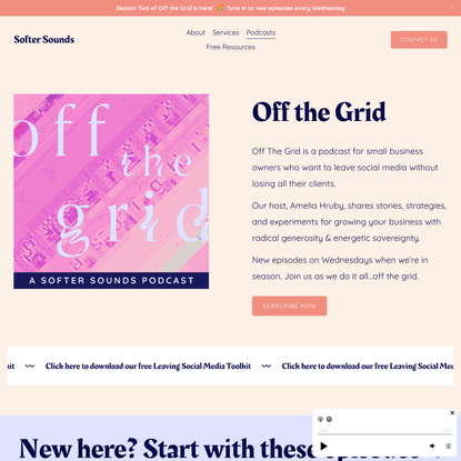 Off The Grid: Leaving Social Media Without Losing All Your Clients — Softer Sounds