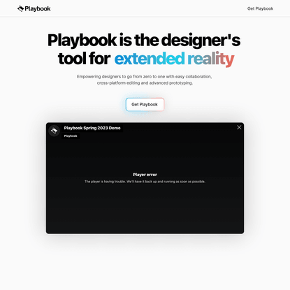 Playbook