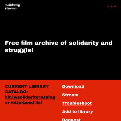 Solidarity Cinema