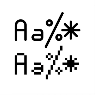 Jgs Font, the ASCII art special font as tribute to Joan G. Stark - by Adel Faure