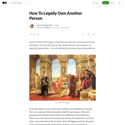 How To Legally Own Another Person