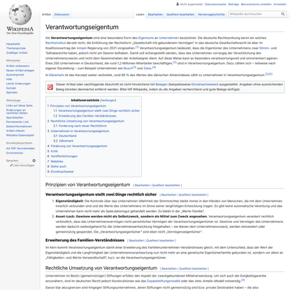Verantwortungseigentum – Wikipedia