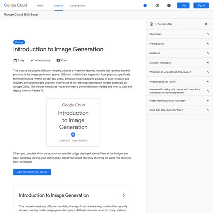 Introduction to Image Generation | Google Cloud Skills Boost