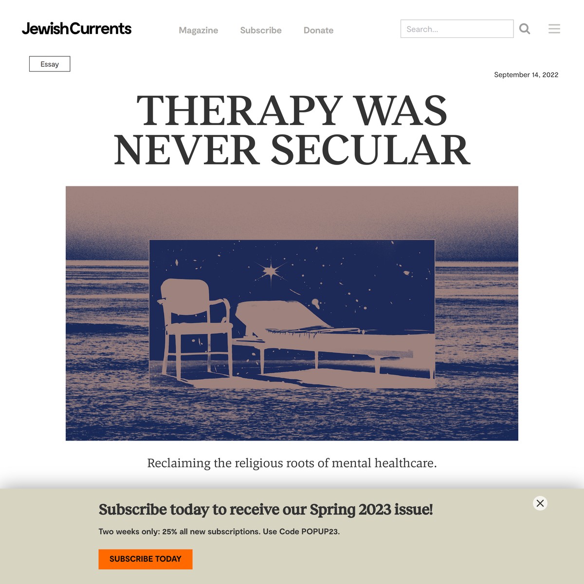 Therapy Was Never Secular — Are.na