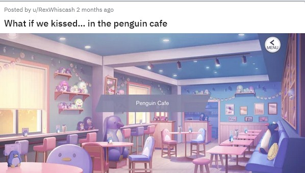 in the penguin cafe