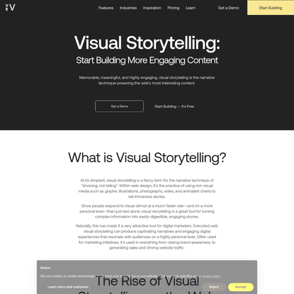 Visual Storytelling: Start Building More Engaging Content