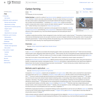 Carbon farming - Wikipedia