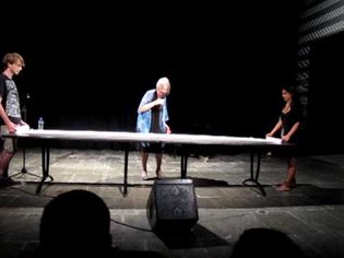 Joan La Barbara Performs Christian Marclay's "Manga Scroll" at the Whitney Museum (Part One)