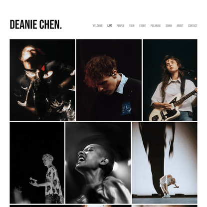 LIVE — DEANIE CHEN.