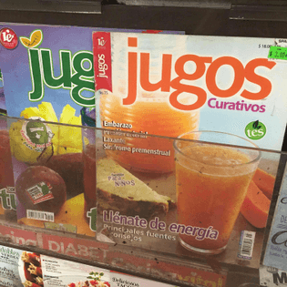 A magazine about juice