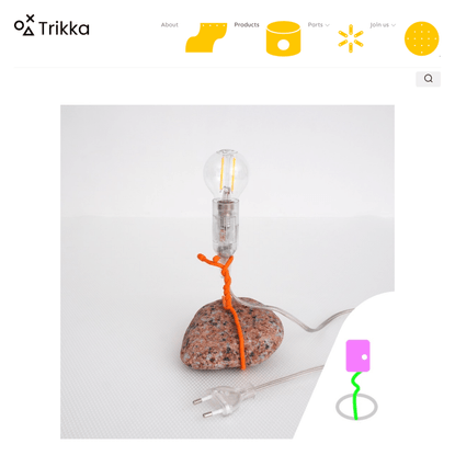 Wire Lamp – Trikka