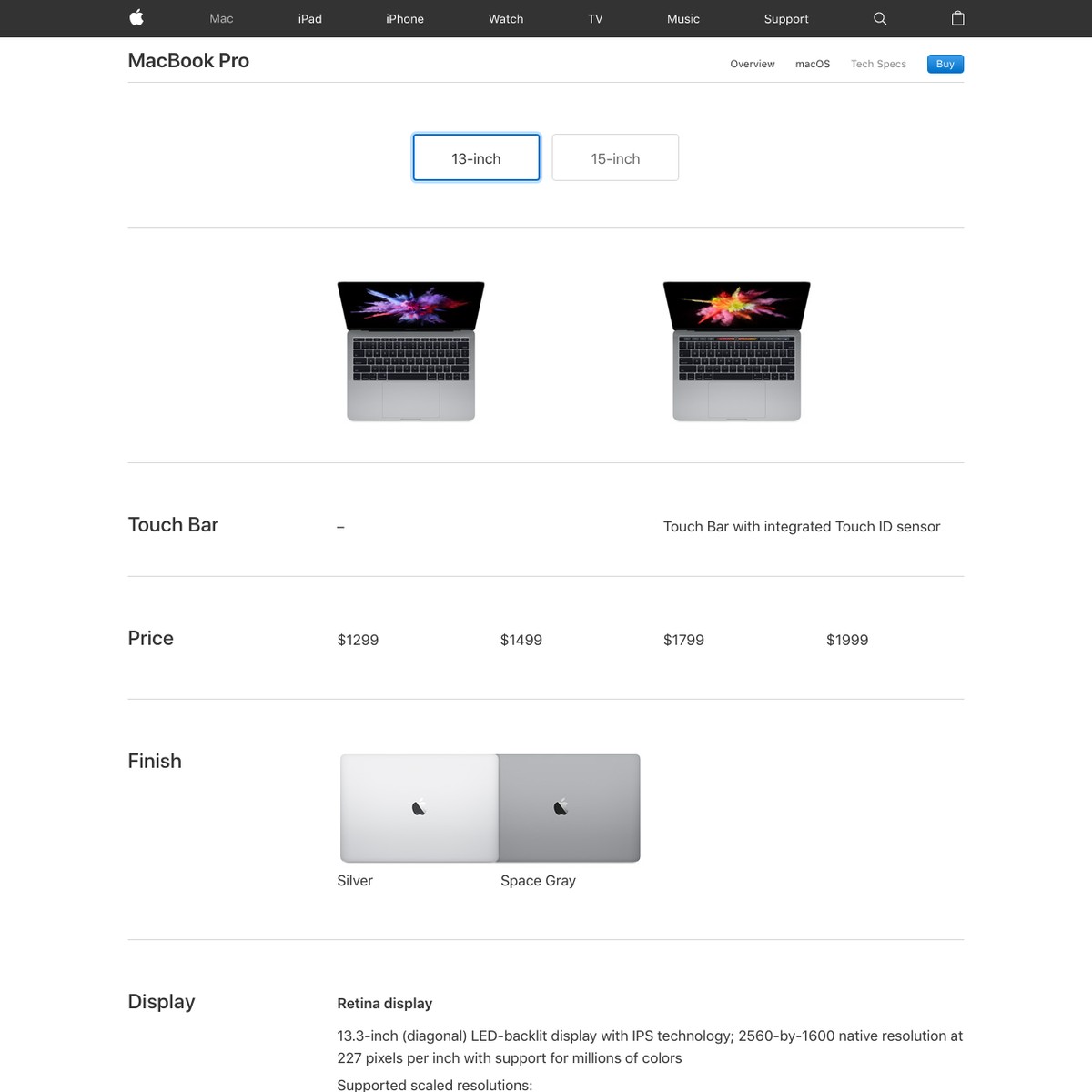 MacBook Pro - Technical Specifications — Are.na