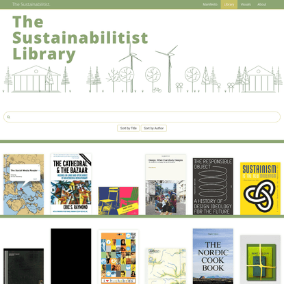 A Sustainabilitist Library