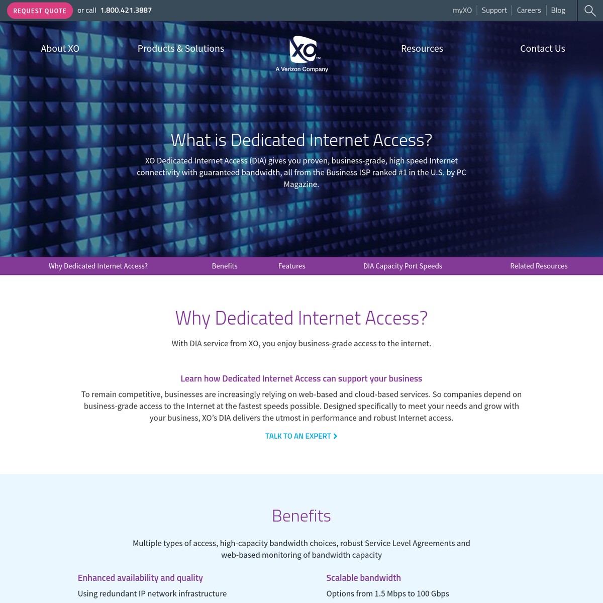 Dedicated Internet Access | XO Communications — Are.na