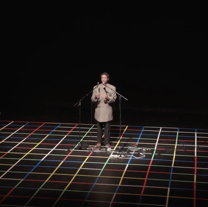 Brian O’Doherty, “Structural Play (Vowel Grid)”