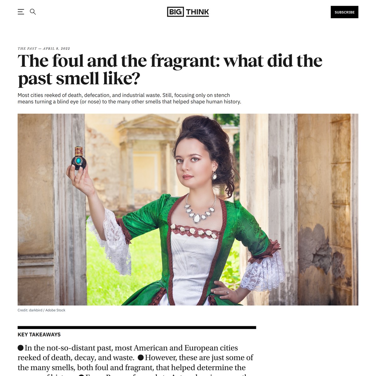 The foul and the fragrant what did the past smell like? — Are.na