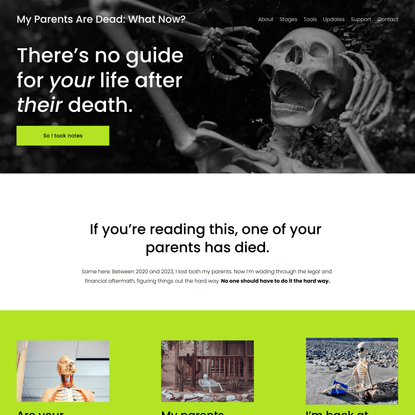 My Parents Are Dead: What Now?