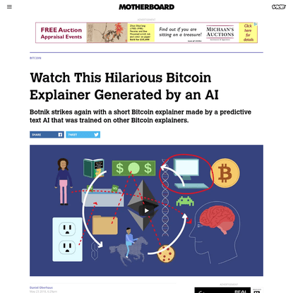 Watch This Hilarious Bitcoin Explainer Generated by an AI