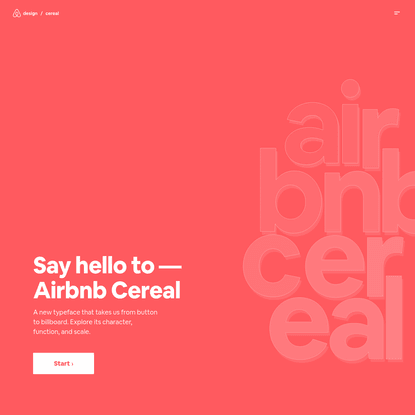 Say Hello to Airbnb Cereal